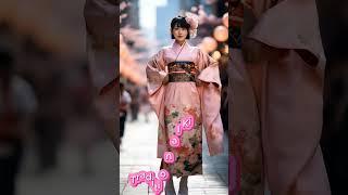 Futuristic Kimono Runway | Trendy Korean Fashion Fusion 