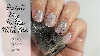 Paint My Nails With Me: Glitter Glitter Glitter | yukieloves // warmvanillasugar0823