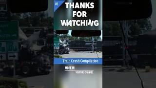 EXTREME \ Train Crash Compilation\ part 1 #fypシ #shortvideo #viral #car #train #crash