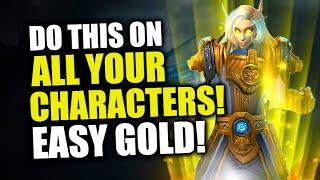 5K Gold In 5 Min? Do This On Every Character! WoW The War Within | Goldfarming Guide | 11.0 Raw Gold