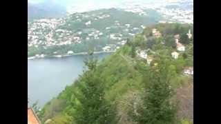 Como. Funicular. Downview from the top 2