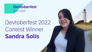 Devtoberfest 2022 Winner Profile: Sandra Solís