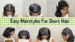 CUTE AND EASY HAIRSTYLES FOR SHORT HAIR | Avani’s Life