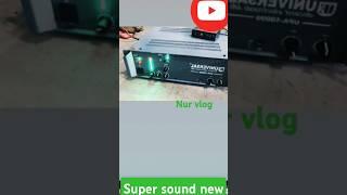 super sound new mesin universal oppaning #nur vlog #super sound