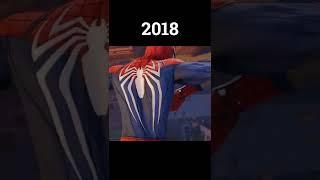 Evolution Of Spiderman Games #shorts