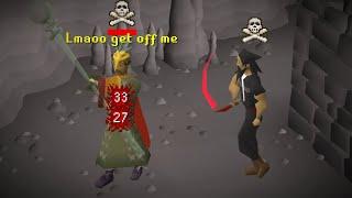 I only have this dagger and 24 hours to Pk a max set on Runescape