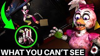 What FNAF Security Breach Hides Off Camera During the Animatronic "Death" Cutscenes