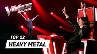 Breathtaking HEAVY METAL Performances on The Voice