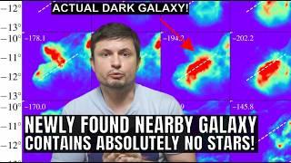 Evidence of a Never Before Seen Dark Galaxy Right Near the Milky Way