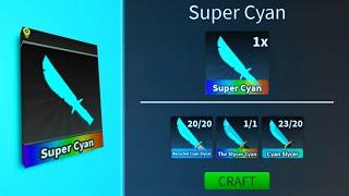 How to unlock Super Cyan Recipe in Survive the killer | [ROBLOX]