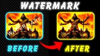 How To Remove Watermark from Video for FREE (No Blur): BEST FREE AI Watermark Remover 2025