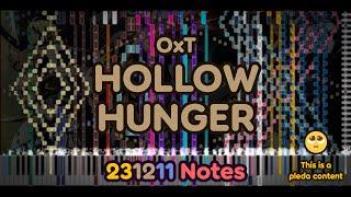 [Black MIDI] OxT - HOLLOW HUNGER | Mitchell MIDI | 231,211 Notes