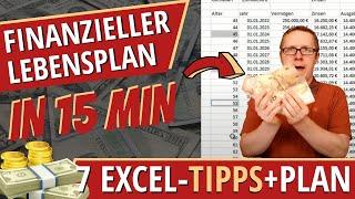 DIY: FINANZIELLER LEBENSPLAN in 15 Minuten - HOCHRECHNUNG zur finanziellen FREIHEIT [Mini Excelkurs]