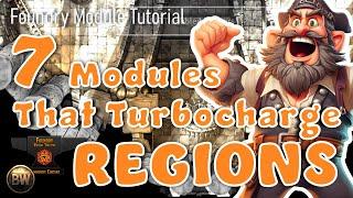 Ultimate Guide to Regions in Foundry VTT, including new Modules