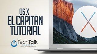 El Capitan OS X Tutorial