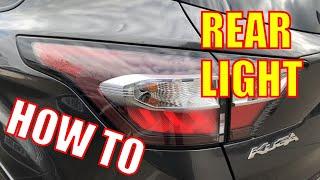 Expert Tips: How to Easily Remove The Rear Light Unit of Your Ford Kuga Escape 2013-2019