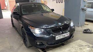 Лазерные линзы в bmw e 60 5 серии 2006 год установка biled f40 lazer 7(928)1112002