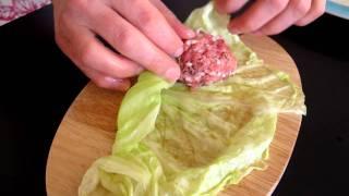 How to roll cabbage rolls - Cum se infasoara sarmalele