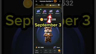 Hamster Kombat Daily Combo 3 September Today