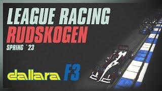 F3 League Spring 23 | Jackknife | Rudskogen + Official race | Nesterowicz Racing | iRacing