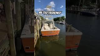 Officially ‘OLD FASHIONED’  #boat #restoration #oldfashioned #classic #sportfish #fishing #brb