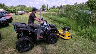 Rammy 120 ATV UTV Flail Mower - Walkthrough/Demo