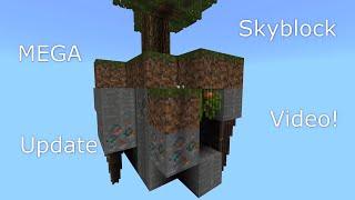 MEGA Skyblock Caves and Cliffs FREE UPDATE!