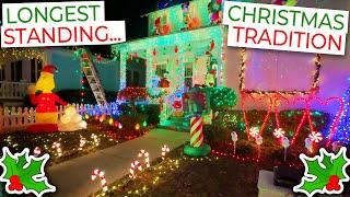 Our Longest Standing CHRISTMAS FAMILY TRADITION!  BEAUTIFUL Christmas Lights 