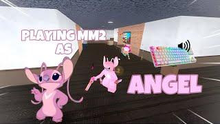 ANGEL DESTROYS TEAMERS IN MM2 + GAMEPLAY (KEYBOARD ASMR)