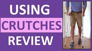 How to Use Crutches |  2, 3, 4-Point Gait, Swing-To/Through, Stairs, Nursing NCLEX