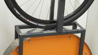 Tufo Gravel Thundero 48 Rolling Resistance Test (spin up video)