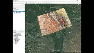 How to add the layer of geology to Google Earth using WMS