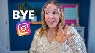 I Quit Instagram - Here’s Why