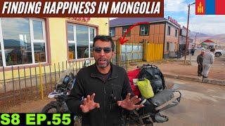 Finding Happiness in Mongolia  S8 EP.55 | Pakistan to Japan Motorcycle Tour