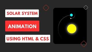 Solar System Animation | HTML CSS