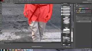 как сделать размытый фон в photoshop CS6 Урок№8