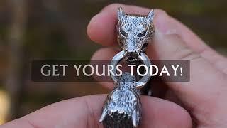 FENRIR WOLF VIKING BRACELET