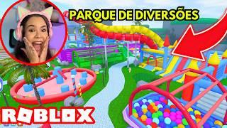 VICK NO PARQUE DE DIVERSÕES COM A TURMA!| Roblox - Bounce House Tycoon