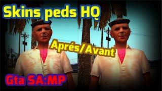 GTA San Andreas Originals Skins peds HQ for SAMP - News textures