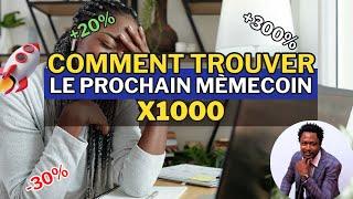 Comment trouver le prochain mème coin très tôt? x1000