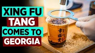 Best Boba in Atlanta! Gold Foil House Made Boba from Xing Fu Tang's Duluth Location! 