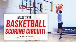 SCORE MORE POINTS! Basketball Scoring Workout (Try this Training Circuit at Home!)