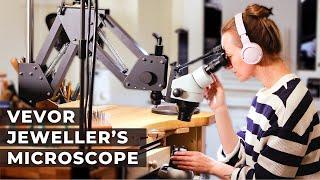 Vevor MICROSCOPE - for stone setting, engraving and more! Precision jeweler's work