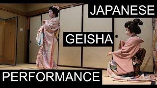 Traditional Geisha Performance | Geisha Dance Niigata Japan