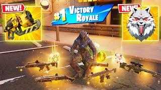 ENERGIZED GODZILLA vs NEW 3 MEDALLIONS & MYTHIC’S CHALLENGE (NEW FORTNITE Chapter 6 Season 2)