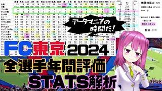 FC東京通信簿2024 選手＆スタッツ編