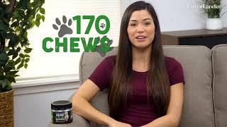 Hemp Calming treats For Dogs With Chamomile, Valerian Root Extract, Bacon Flavor