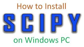 Learn How To Install SciPy In Latest Versions Of Python(Windows)