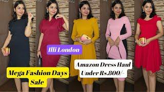 Illi London's Dresses Under Rs 800/- From Amazon | Mega Fashion Days Sale