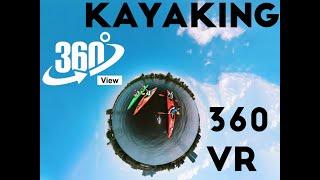 360VR:  4K KAYAK EXPERIENCE | DNIPRO RIVER, UKRAINE